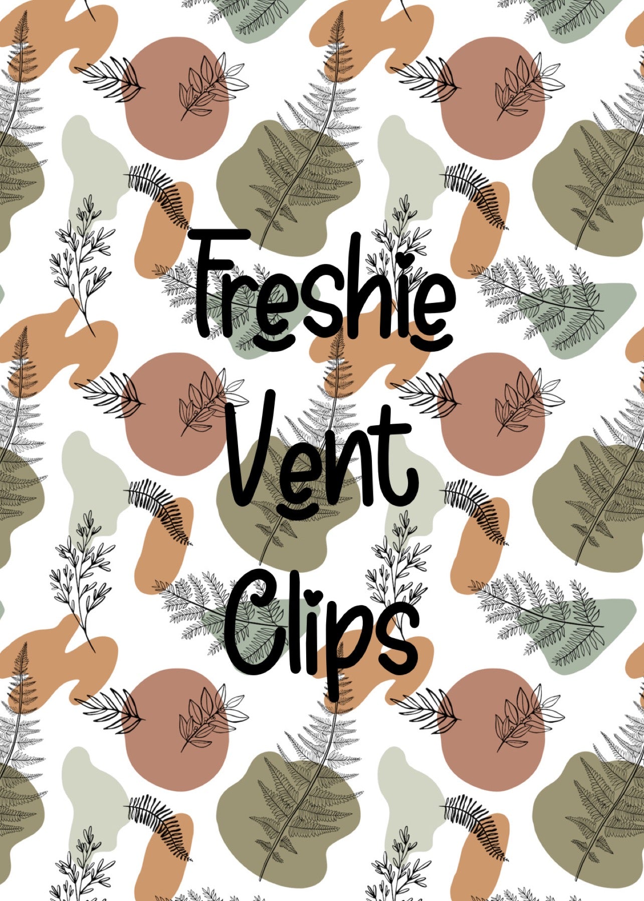 Freshie vent clips