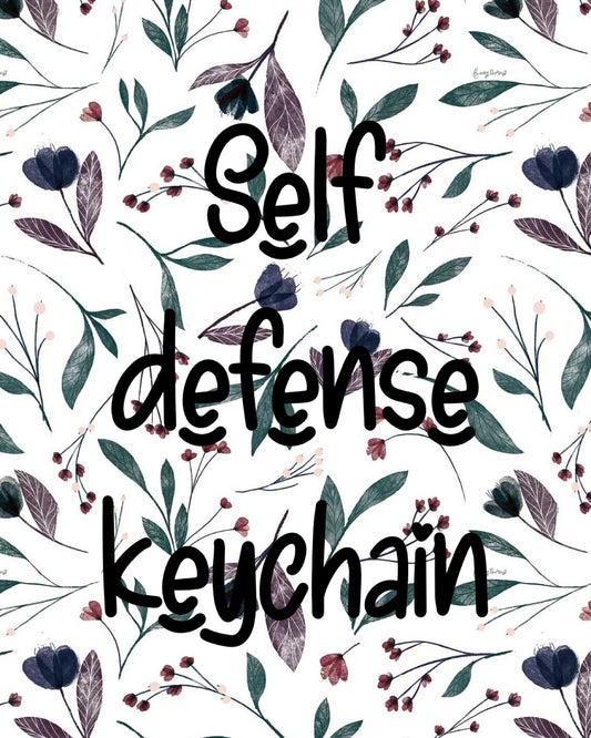 Self defense keychains